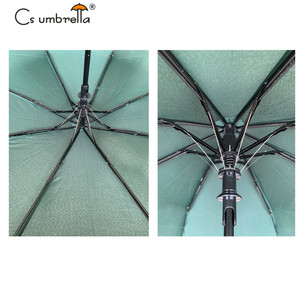 Ô dù tự động mở 3 lớp in tùy chỉnh YS-3068, 21 inch, 8K, nhỏ gọn, in logo tùy chỉnh, quà tặng khuyến mãi, che mưa & nắng - Product Image 3