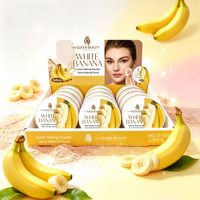 Love Queen Beauty Fruit Series Losse Setting Powder Banaan Rijst Aardbei Kers Matte Gezichtspoeder 12 stuks Display Box Groothandel