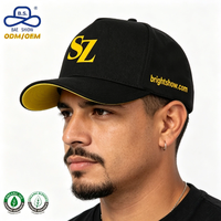 Gorras de Béisbol Clásicas de Cinco Paneles con Diseño de Dos Colores y Logotipo Personalizado de Hat Factory para Uso en Exteriores