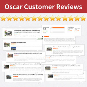 Auvent <span class=keywords><strong>coulissant</strong></span> en PVC pour toit, jardin, patio, balcon, abri extérieur avec fonction rétractable, conception protectrice, auvent rétractable - Product Image 3