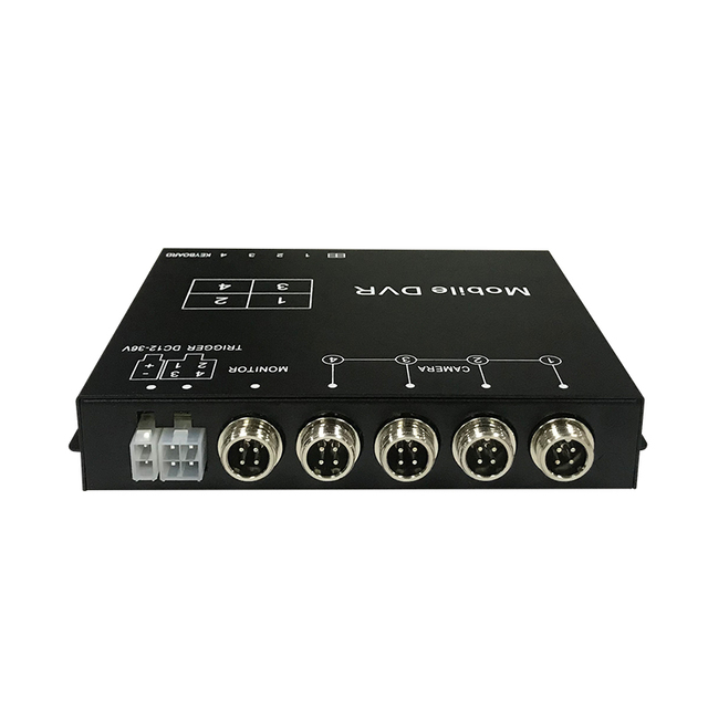 4CH CVBS AHD Monitor Option Mini Mobile DVR Support 4 Cameras   Mini Mobile Dvr