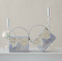 Boîte à bonbons de mariage de style château européen, emballage cadeau pour mariage, boîte à bonbons à emporter