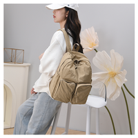 Sac à dos/sac à dos léger en nylon haute densité, résistant à l'eau, avec fermeture éclair, poche pour iPad 13 pouces, petite capacité, personnalisable