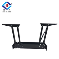 B12-2H Fonctionnelle Meubles Matériel En Acier Bureau Table Charnière Lift up Table Basse Mécanisme