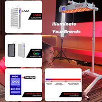 IDEATHERAPY NOUVEAU RL120MAX-7CH 7 Ondes Écran Tactile APP Haute Irradianse Panneau de Thérapie par Lumière Rouge et Infrarouge pour le Corps Entier
