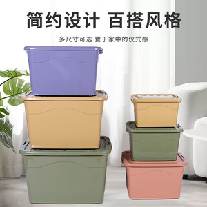 Wholesale storage <b>boxes</b> for children's stationery, thickened storage <b>boxes</b>, large sizes for <b>clothes</b> and toys, transparent - Product Image 5
