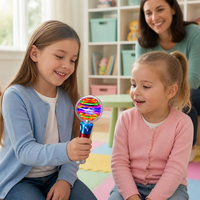 Anpassbarer LED-Kreiselstab mit Magischer Kugel für Kinder - Ideal für Nationalfeiertage, Geburtstage, Hochzeiten, Weihnachtsdekoration und Geschenke