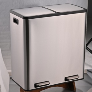 <span class=keywords><strong>Poubelle</strong></span> de 60 <span class=keywords><strong>litres</strong></span> à double compartiment - Product Image 6