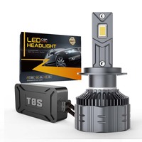 Fabricants haute puissance 220W H11 9005 9006 9012 Système d'éclairage automobile H4 H7 22000 Lumen T8S Phares à LED pour voitures