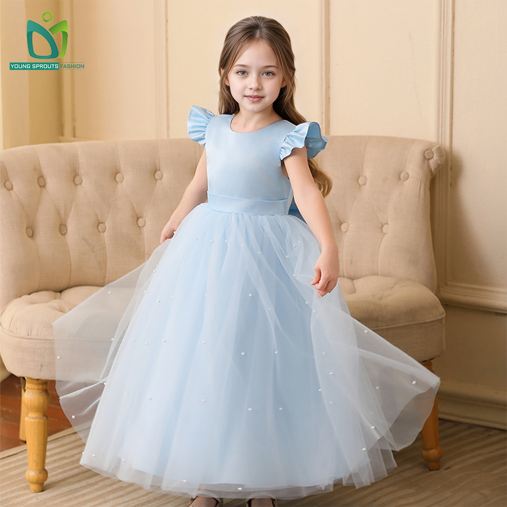 Prom Dress Light In The Box Little Girl Dresses Royal Blue Frock - Main Image
