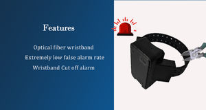 Pulseira eletrônica de pressionários, bracelete para rastreamento de casa com tempo de espera longo - Product Image 3