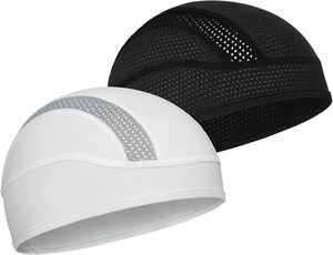 Skull Cap Helmet Liner Beanie Fits Under Helmets Cooling Mesh Cycling Running <b>Hat</b> for Men <b>Women</b> - Product Image 3