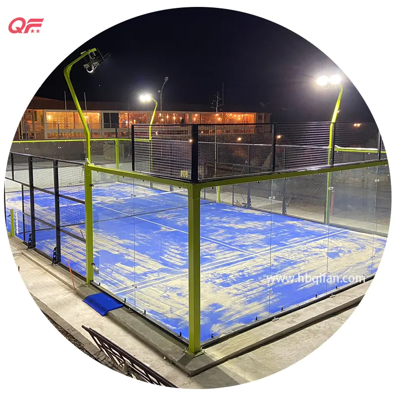 China Leverancier Padel Veld Outdoor Indoor Sport Abs Frame Paddle Tennisbaan