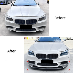 Para <span class=keywords><strong>BMW</strong></span> 5 Series F10 F11 F18 2010-2017, pala de labio delantero, parachoques de esquina, accesorios de modificación envolvente, piezas de coche de nueva condición - Product Image 5