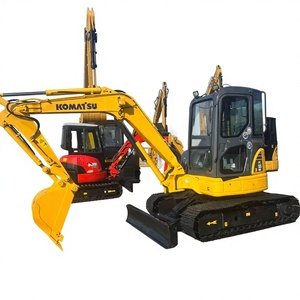 Mini Escavatore Usato <span class=keywords><strong>Komatsu</strong></span> PC55, Escavatore Mini PC55MR da 5,5 Tonnellate di Seconda Mano dal Giappone in Buone Condizioni di Lavoro per Uso Domestico - Product Image 1