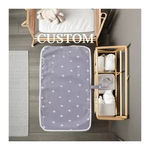<span class=keywords><strong>Matelas</strong></span> <span class=keywords><strong>à</strong></span> <span class=keywords><strong>langer</strong></span> portable en coton pour bébé Sac <span class=keywords><strong>à</strong></span> couches lavable et imprimé animal pour voyage Tapis <span class=keywords><strong>à</strong></span> <span class=keywords><strong>langer</strong></span> personnalisé pour bébé - Product Image 1