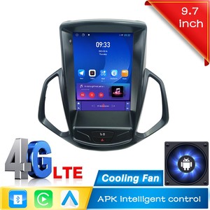 Autoradio Android OLED da 9.7'' Pollici per <span class=keywords><strong>Ford</strong></span> <span class=keywords><strong>Ecosport</strong></span> 2013-2016 con Schermo Verticale Stile Tesla Navigazione GPS Sistema Multimediale Carplay DSP - Product Image 2