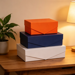 Caja de Regalo Magnética Plegable y Colapsable, Caja de Papel con Logotipo Personalizado para Calcetines, Bufandas, Ropa y Regalos - Product Image 6