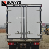 Camion frigorifique SINOTRUK HOWO 4X2 manuel, neuf, diesel, 2-5 tonnes, Euro 2, faible température, 150 ch, Shandong, Chine
