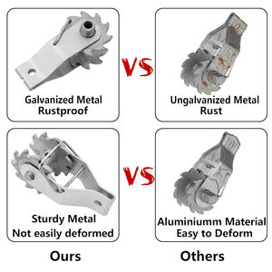 Accessoires de Construction pour Vignoble Tendeur à Cliquet Réglable pour Câble en Acier Galvanisé - Product Image 2