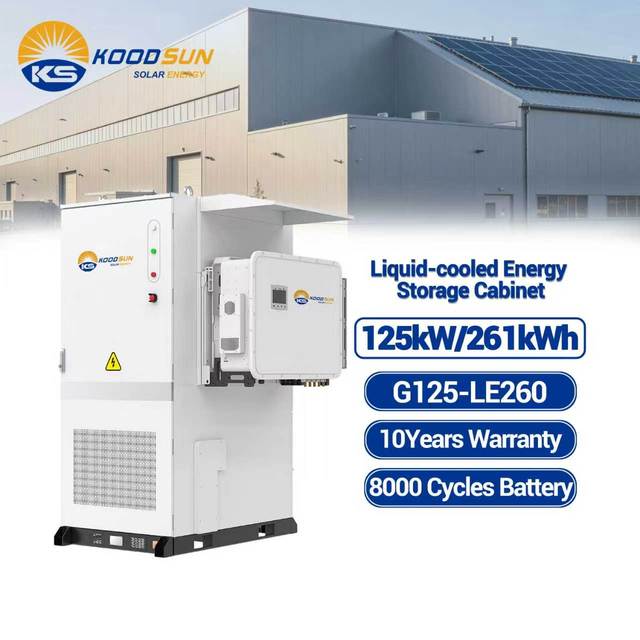 Factory Price Koodsun G125-LE260 Liquid-Cooled Cabinet High Efficiency Power Storage Ready to Ship Liquid Cooling for Factory