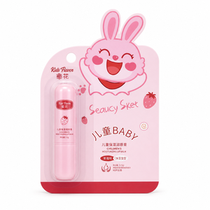 Protector Solar Natural Humectante para Niños, Bálsamo Labial Transparente con Sabor Afrutado, Barra Hidratante de Larga Duración, Diseño Infantil con Dibujos Animados - Product Image 3
