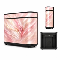 Écran LED large GOB 2560x960 P1.5 incurvé 3840Hz WiFi mobile luminosité 600CD garantie 2 ans pour affichage en galerie d'art
