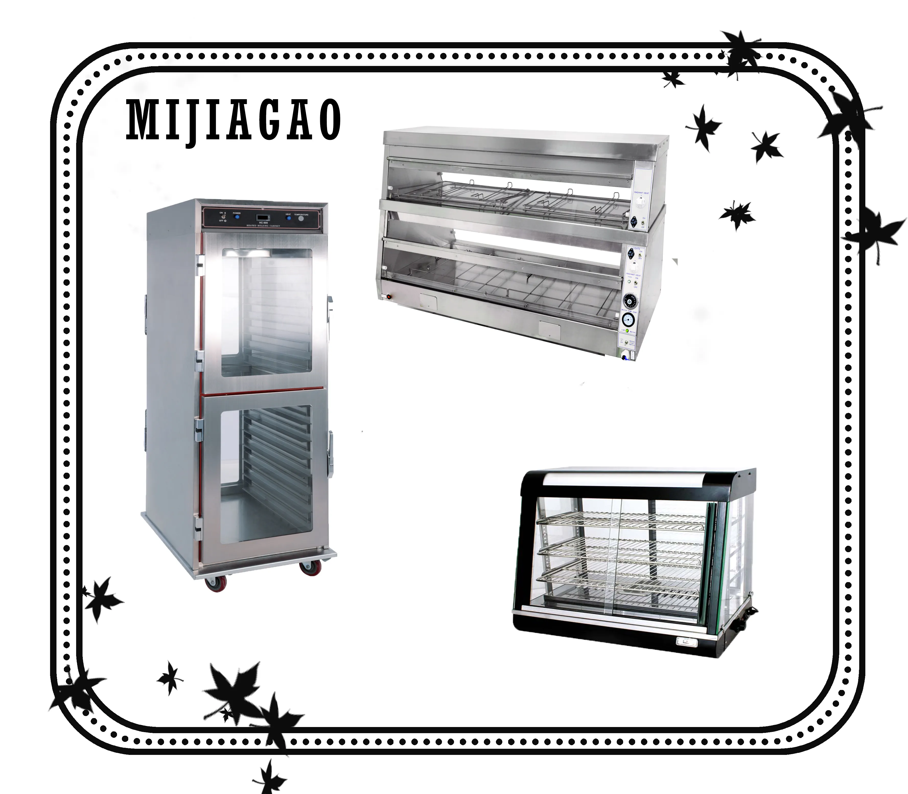 خزانة عزل رأسية عالية الجودة من الفولاذ المقاوم للصدأ/شاشة مدفئة للطعام