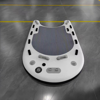 Planche de sauvetage gonflable colorée de haute qualité pour jet ski, plateforme portable pour sports nautiques en extérieur