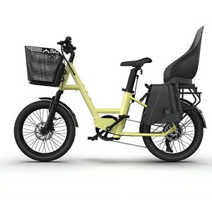 Vélo <span class=keywords><strong>cargo</strong></span> électrique personnalisé HOTTECH 20 pouces <span class=keywords><strong>pour</strong></span> enfant, avec écran intelligent, idéal <span class=keywords><strong>pour</strong></span> les coursiers et le transport de chiens - Product Image 2