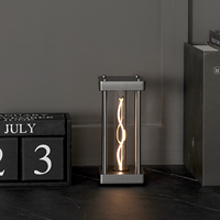 Lampe de nuit carrée en acrylique avec logo personnalisé, lampe de bureau LED USB, lampe photo personnalisée pour la décoration de la chambre à coucher