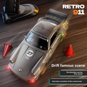 Nouvelle <span class=keywords><strong>voiture</strong></span> RC miniature ESP à l'échelle 1:43 en alliage métallique, quatre roues motrices, avec éclairage, pour enfants, jouet transfrontalier - Product Image 4