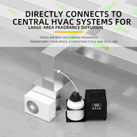 Diffuseur de parfum sans eau commercial central et autonome de 2000 ml, nébuliseur à deux fluides avec minuterie mécanique pour hall d'hôtel et bureau
