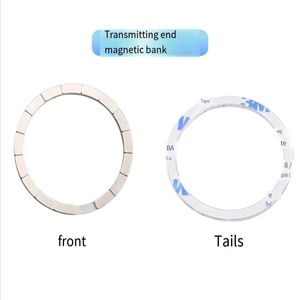 แม่เหล็กนีโอไดเมียมทรงกลมที่แข็งแรงที่สุด อุปกรณ์ชาร์จไร้สาย แม่เหล็กสำหรับใช้งานในอุตสาหกรรม สติ๊กเกอร์แม่เหล็กแบบเรียงแถว ชาร์จไร้สาย - Product Image 4