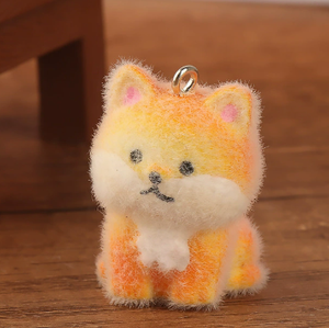 Porte-clés en peluche pour enfants de 2 à 4 ans, jouets anti-stress unisexes, animaux en peluche doux, breloques décoratives - Product Image 3