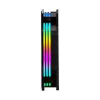 Refroidisseur de ventilateur personnalisé de bonne qualité 12V 120mm 6 broches de refroidissement de jeu PC peut changer de couleur LED RGB boîtier ventilateurs pour ordinateur