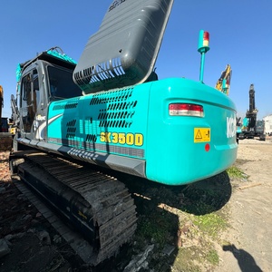 Livraison gratuite 2022 Japon KOBELCO SK350 Mini-excavatrice 35 tonnes de haute qualité pour la construction et l'agriculture, modèle original - Product Image 1