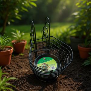 Large Hook Flower Stand 6 Pack With Support <b>Frame</b> For Indoor Outdoor <b>Plant</b> Display - Product Image 3