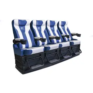 Vendita calda 4D Motion Cinema Simulator theatre Equipment 4D Motion Cinema Seat Chair per interni