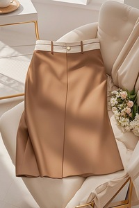 Camicia in <span class=keywords><strong>Raso</strong></span> Bianco di Alta Qualità per Donna, Colletto Rovesciato, Maniche Lunghe, <span class=keywords><strong>Blusa</strong></span> Casual Semplice, Novità Autunno 2025 - Product Image 6