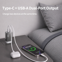 BUKU Factory Direct 30W PD3.0 Type-C Pengisi Daya Dinding UK US Plug Universal Pengisi Daya Ponsel Adaptor Dinding untuk Samsung Google Pixel