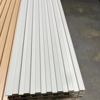 Panneaux muraux en WPC haute densité anti-décoloration, insonorisés, faciles à installer pour la décoration murale commerciale et domestique