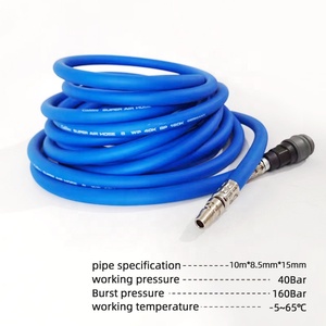 10m Plastic Airless Spray Painting Machine with for SATA Gun Pneumatic Sandpaper Hose Pressure Pipe <strong>Interface</strong> OEM Customizable - Product Image 5
