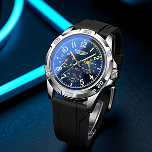 Reloj de Cuarzo Auténtico para Hombre BINLIHUAN, Clásico, Elegante, Resistente al Agua y Moderno - Product Image 5