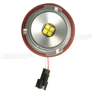 ไฟวงแหวน LED สำหรับรถยนต์ 1 คู่ 40W รุ่น Angel Eyes สำหรับหลอดไฟ H8 ใช้กับ BMW E39 E60 E61 E65 E66 E83 E87 63126904048 - Product Image 4