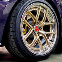 Ensemble de jantes forgées SJ 16-22 pouces, 2 pièces, 5x112 5x120, compatibles avec VW Golf GTI Audi TT RS7 Nissan GTR Mitsubishi Benz