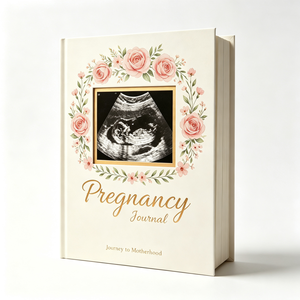 Journal de grossesse personnalisé A5 avec couverture rigide, <span class=keywords><strong>livre</strong></span> de souvenirs de grossesse, cadeau pour future <span class=keywords><strong>maman</strong></span> - Product Image 1