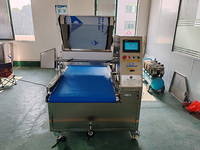 Machine automatique en acier inoxydable pour le recouvrement de crème et de confiture sur gâteaux et rouleaux suisses