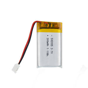 502035 <span class=keywords><strong>3</strong></span>,7V 300mAh Lipo-Akku 052035 Wiederaufladbare Lithium-Polymer-Batterie - Product Image 3