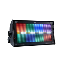 Projecteur de scène LED atomique RGBW 1000W, 8+8 segments, flash de performance DMX512 en aluminium pour fêtes, mariages, DJ, discothèques